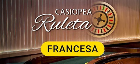 Portada de la Ruleta francesa Casiopea en vivo