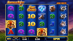 Tragamonedas Buffalo Blitz en el casino Codere Colombia.