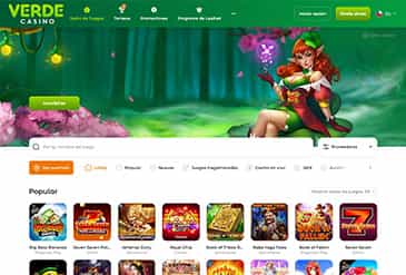 La oferta de Verde Casino en Colombia