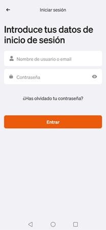 Inicio de sesión